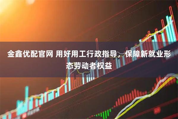 金鑫优配官网 用好用工行政指导，保障新就业形态劳动者权益